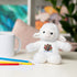Custom Photo Festive Poinsettia Stuffed Animals with Tee